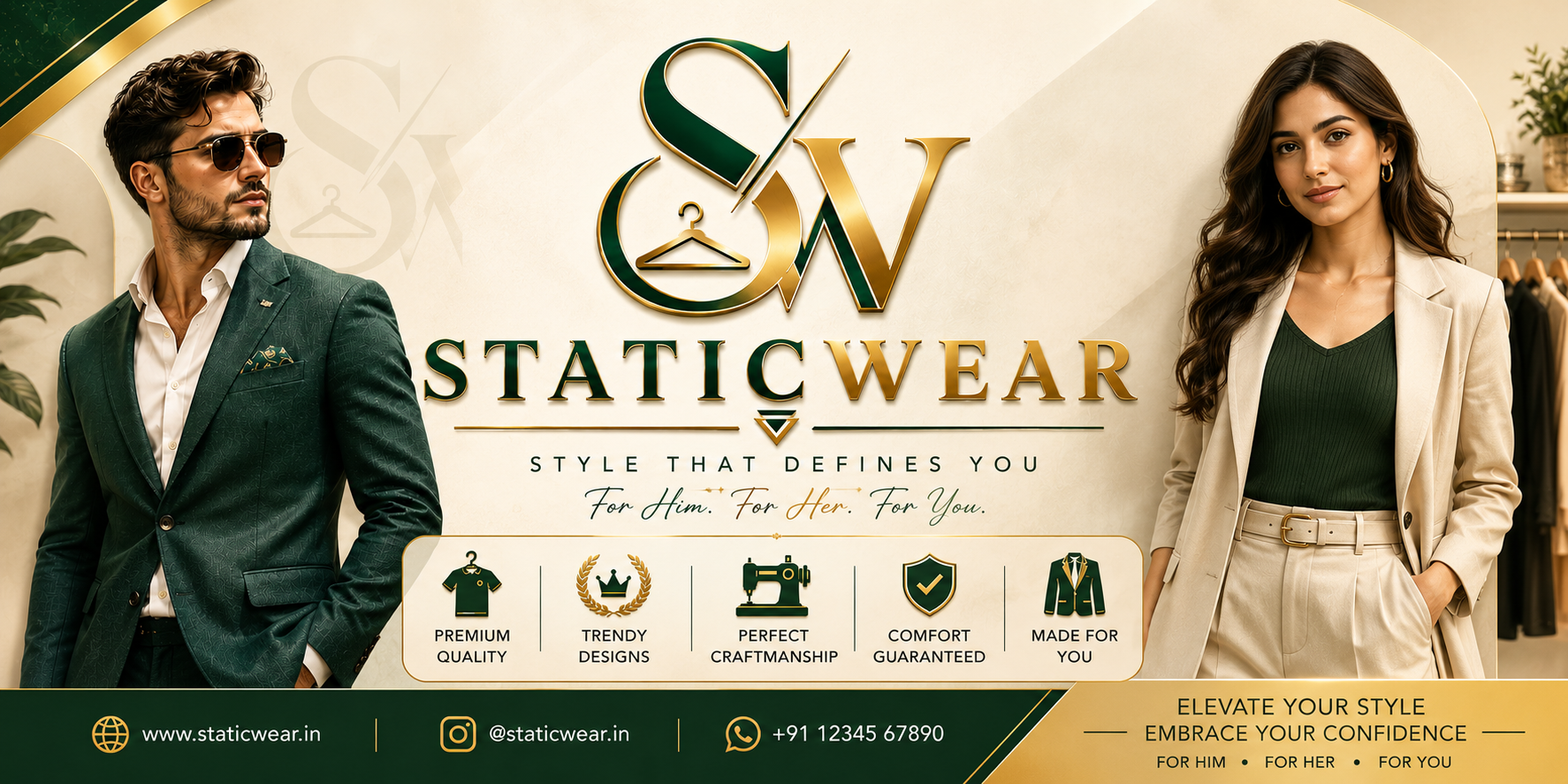 STATICWEAR.in banner